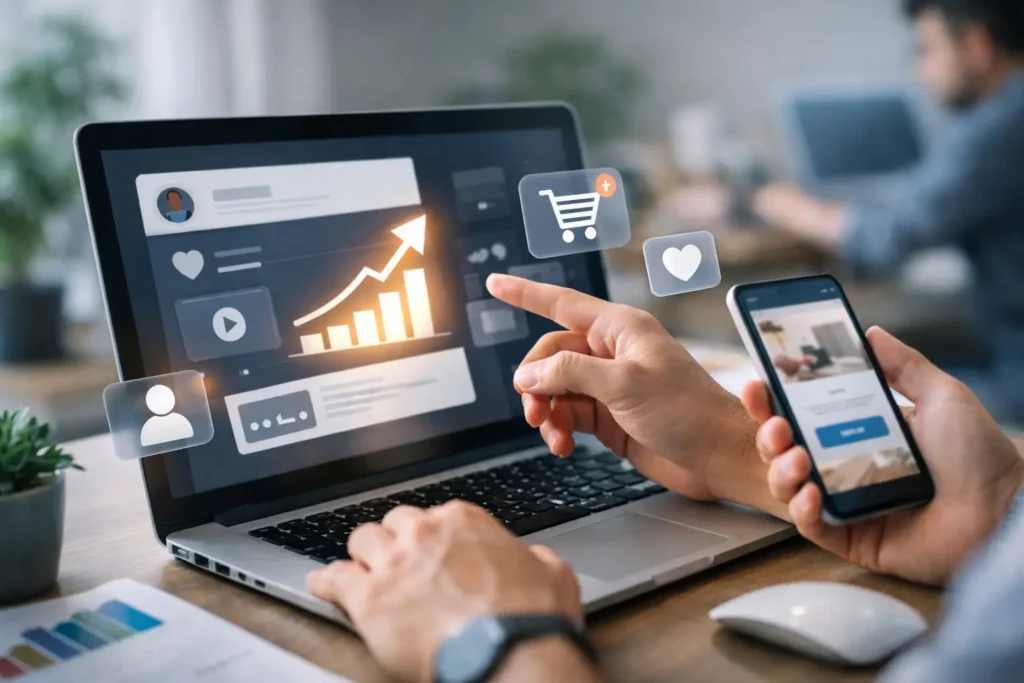 اتجاهات تصميم واجهات المستخدم الحديثة لرفع التحويلات