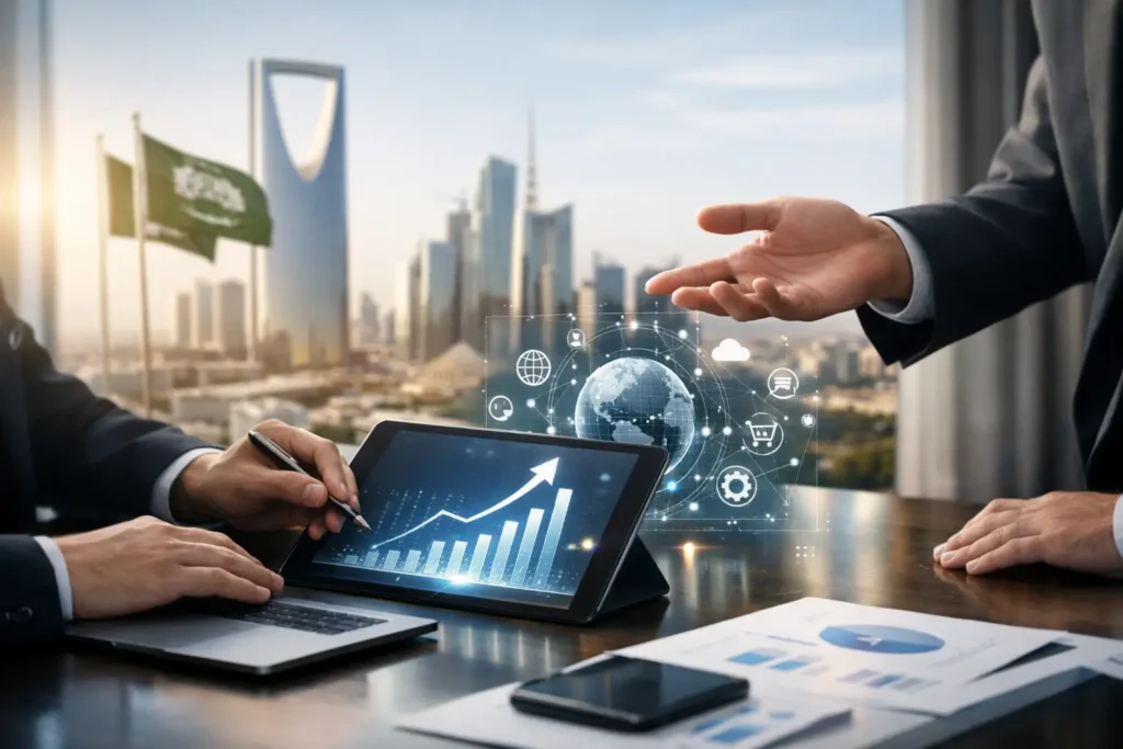 استراتيجية رقمية للشركات السعودية تقود النمو